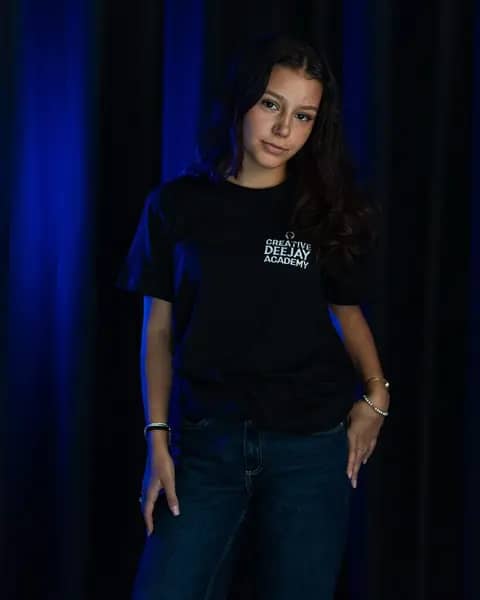Allieva durante lezione DJ