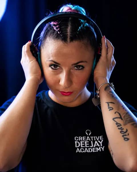 Corsista al corso DJ Brindisi