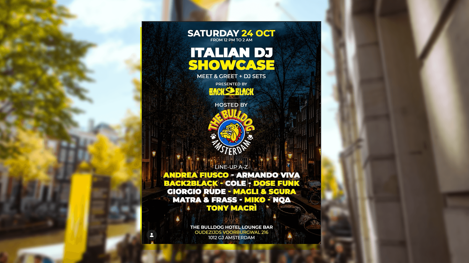 FROM ITALY TO AMSTERDAM: LA PUGLIA SBARCA ALL’ADE